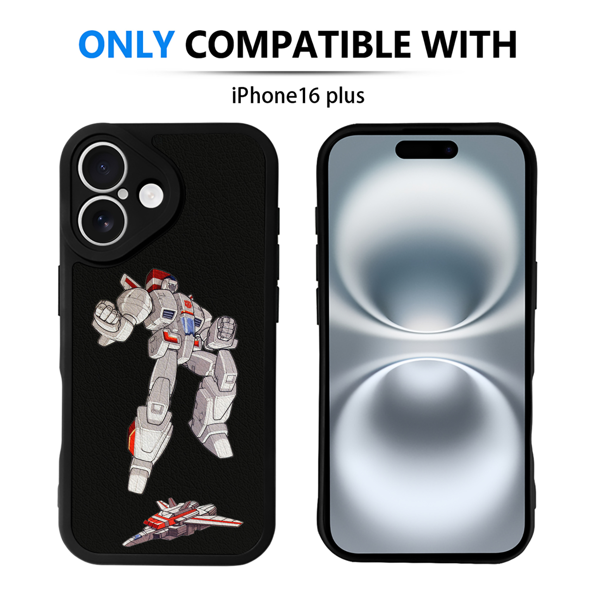（画像用）  【iPhone 16シリーズ対応】シリコンスマホケース（レザー調） 材質：シリコン